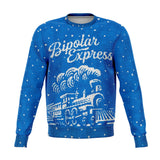 bipolar express christmas ugly sweatshirt