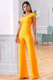 solid color tight jumpsuit