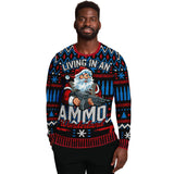 ammo wonderland christmas ugly sweatshirt