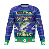 merry fishmas ugly christmas sweatshirt