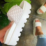 Fashion Street Split Joint Opend Out Door Shoes