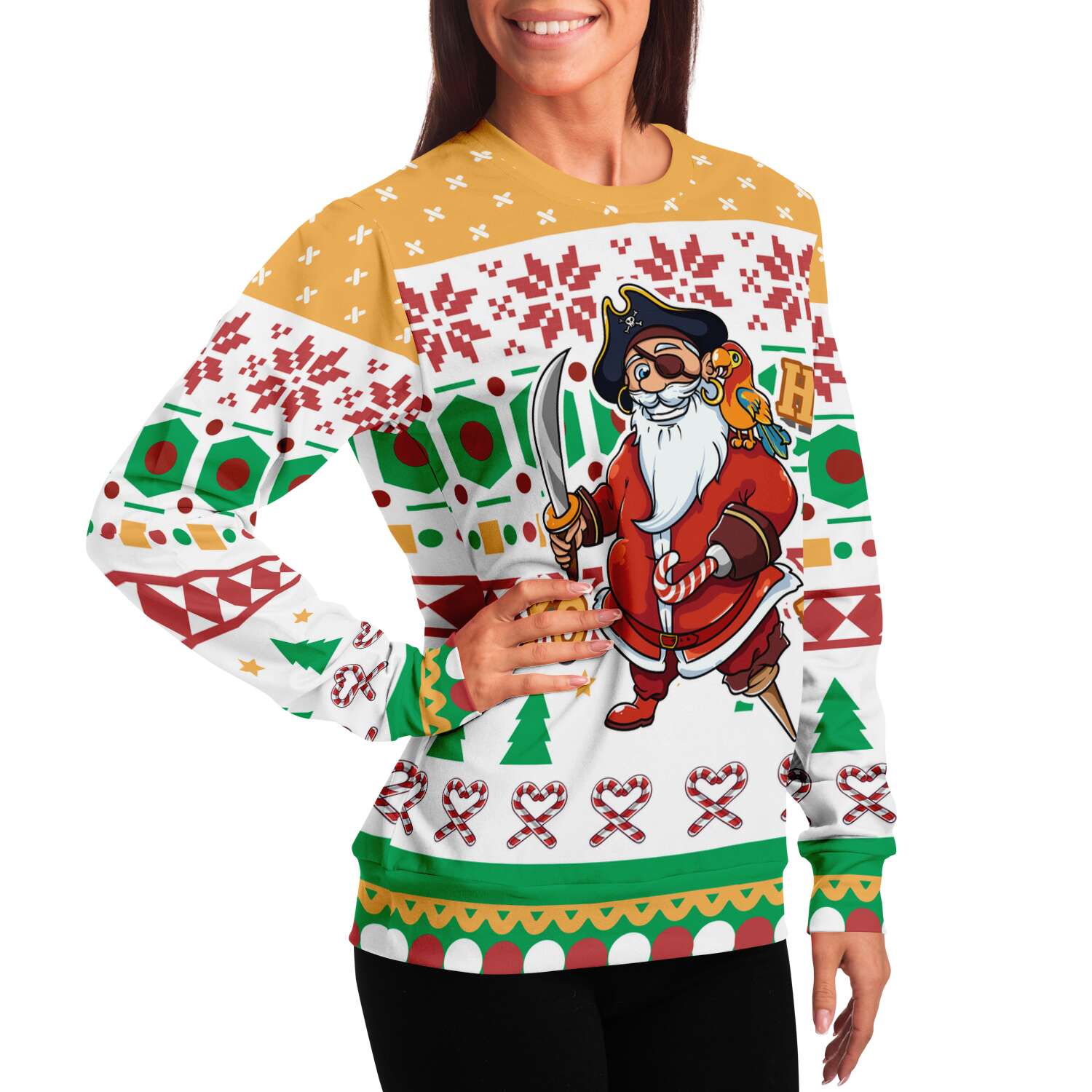 yo ho ho ugly christmas sweatshirt