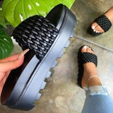 Fashion Street Split Joint Opend Out Door Shoes