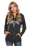 yellowstone button up hoodie