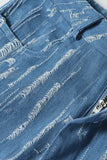 gawqo destroyed flare jeans