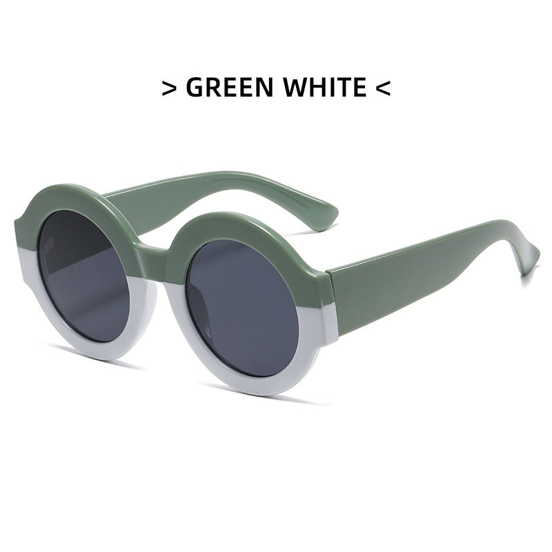 Green White