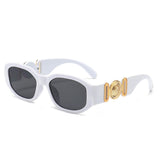 small rectangle statement retro sunglasses