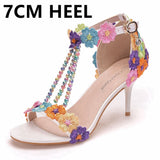 heel 7cm colour