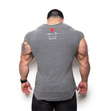 bull print short sleeve bodybuilding t shirt
