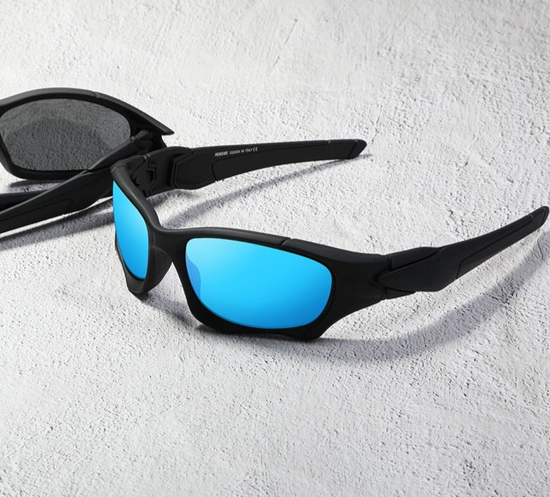 outdoor curve cutting frame stress resistant lens shield sunglasses