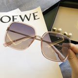 trendy oversized sqaure polarized sunglasses