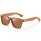 natural wood sunglasses polarized with box square sunglasses