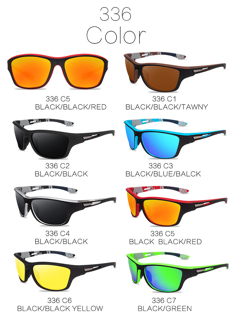 polarized one piece fishing classic travel sport sunglasses