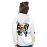 butterfly good feelings hoodie