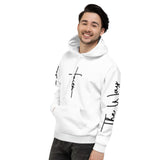 christian faith cross the truth the way hoodie