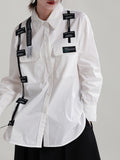 collared button down long sleeve shirt