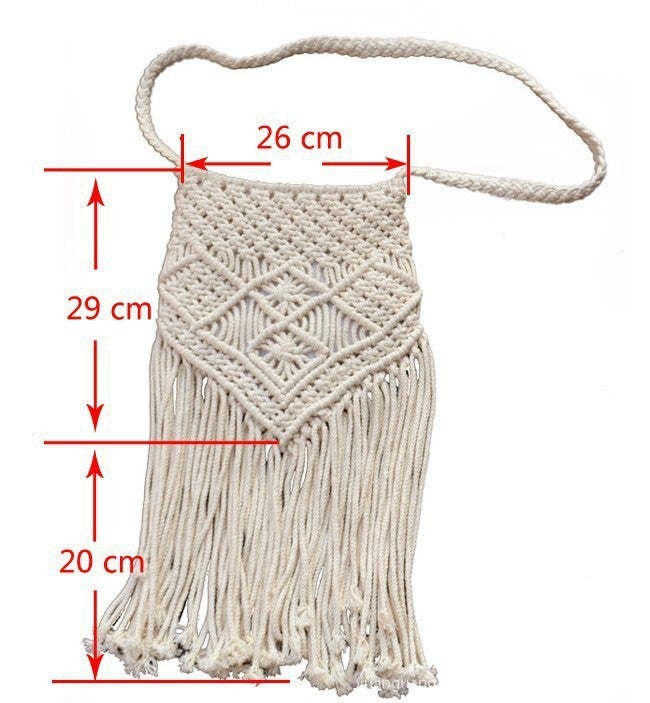 ultralight boho crochet bag