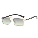 small gradient square sunglasses