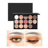 15 color eyeshadow earth color palette