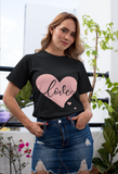 love mini heart short sleeve t shirt