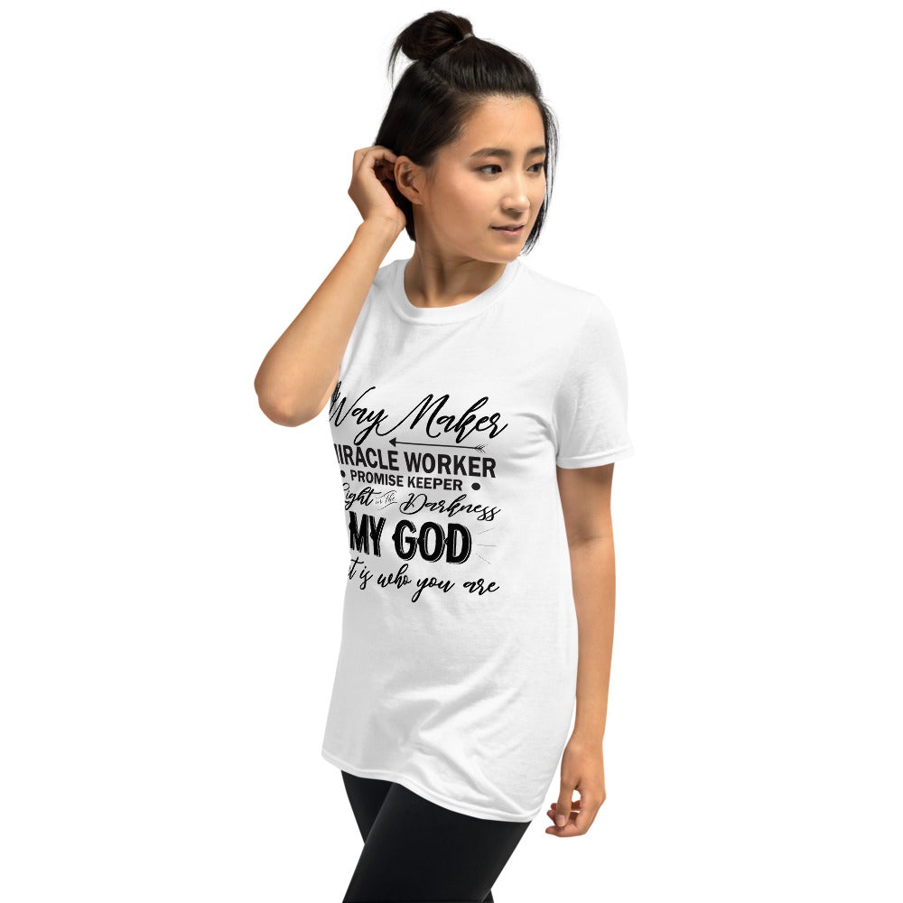 god is our keeper short sleeve t shirt