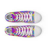 swirl women s high top canvas shoes