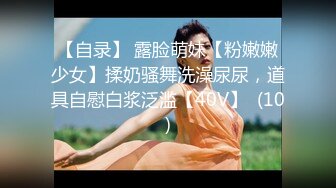 【自录】 露脸萌妹【粉嫩嫩少女】揉奶骚舞洗澡尿尿，道具自慰白浆泛滥【40V】  (10)