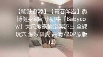 【稀缺資源】【青春洋溢】微博健身網紅小奶牛「Babycow」大尺度露臉定製流出 全裸玩穴 深喉口愛 高清720P原版 (1)