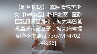 【新片速遞】  露脸清纯美少女『neko酱』私拍泄密✅童颜巨乳超极品身材，被大鸡巴爸爸当成鸡巴套子，被大肉棒操到合不拢腿[2.73G/MP4/02:48:36]