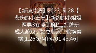 【新速片遞】2023-5-28【悲伤的小玉米】新约的小姐姐，两男3女淫乱群P，打牌玩成人游戏，站立后入，轮换着操[1.26G/MP4/01:43:46]