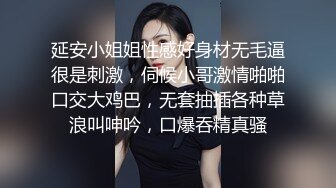 延安小姐姐性感好身材无毛逼很是刺激，伺候小哥激情啪啪口交大鸡巴，无套抽插各种草浪叫呻吟，口爆吞精真骚