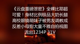 《云盘重磅泄密》全裸比耶超可爱！身材比例极品大奶长腿高校眼镜萌妹子被男友调教成反差小母狗大量不雅自拍视图流出1234P 31V