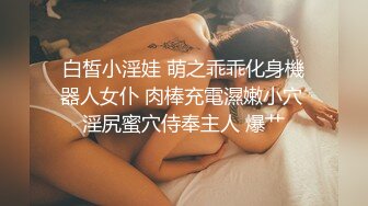 白皙小淫娃 萌之乖乖化身機器人女仆 肉棒充電濕嫩小穴 淫尻蜜穴侍奉主人 爆艹