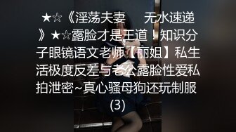 ★☆《淫荡夫妻㊙️无水速递》★☆露脸才是王道！知识分子眼镜语文老师【丽姐】私生活极度反差与老公露脸性爱私拍泄密~真心骚母狗还玩制服 (3)