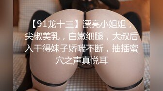 【91龙十三】漂亮小姐姐，尖椒美乳，白嫩细腿，大叔后入干得妹子娇喘不断，抽插蜜穴之声真悦耳