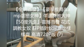 【全網首發】【豪華推薦&amp虐戀女神】牛逼調教大神『50度先生』震撼首發 花式調教女奴 群P插針飲尿露出樣樣齊 高清720P版 (7)